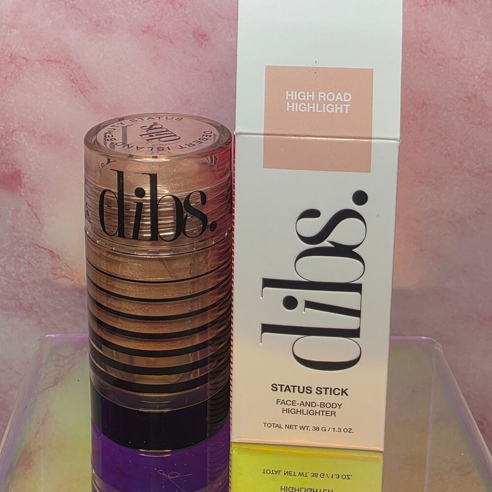DIBS Beauty Status Stick Face & Body Highlighter High Road Highlight 1.3 oz New